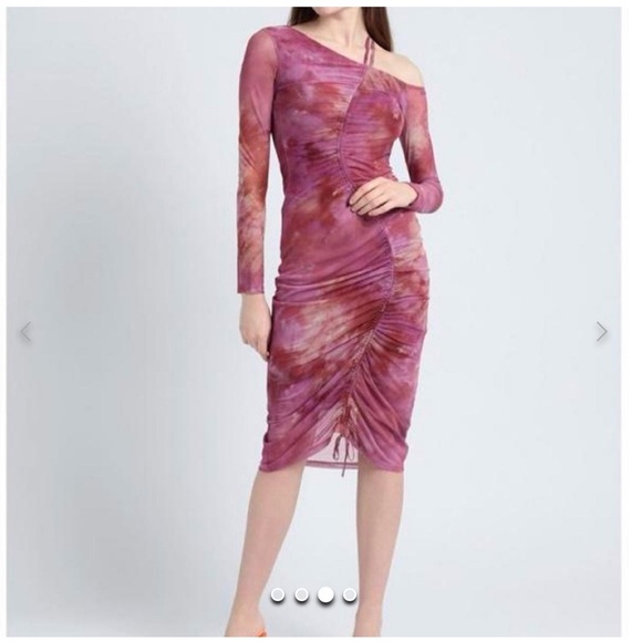 & other stories Pink Purple Body Con Dress, New with Tags - Picture 2 of 10